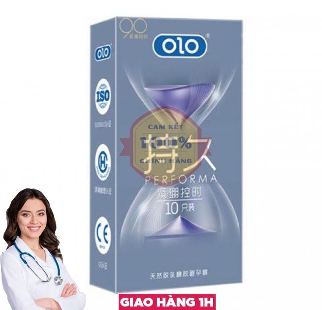  Mua Bao cao su OLO 0.01 Đồng Hồ Xanh - Kéo dài thời gian hương vani - Hộp 10 cái  có tốt không? 