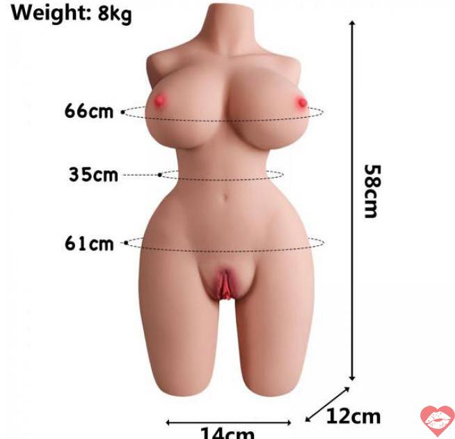 Phân phối Búp bê tình dục bán thân 8kg silicon nguyên khối cao cấp chính hãng 