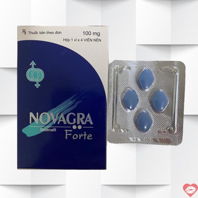  Bảng giá Thuốc Novagra Forte 100mg cương dương Ấn Độ chống xuất tinh sớm tăng sinh lý  giá tốt 