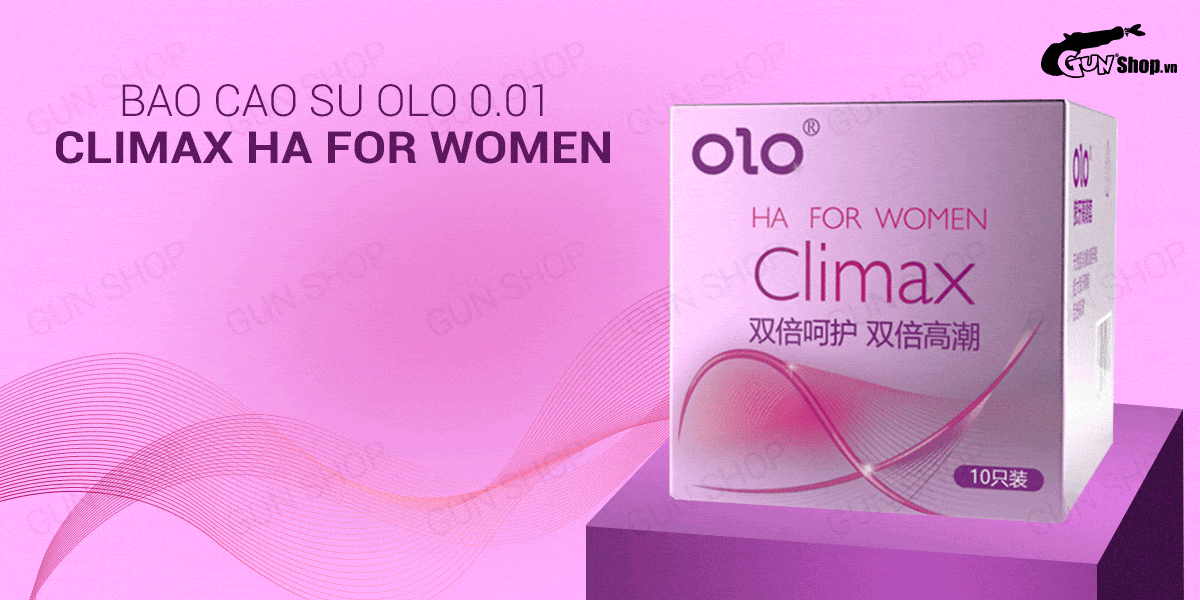 So sánh Bao cao su OLO 0.01 Climax Ha For Women - Siêu mỏng dưỡng ẩm gai li ti - Hộp 10 mới nhất So sánh Bao cao su OLO 0.01 Climax Ha For Women - Siêu mỏng dưỡng ẩm gai li ti - Hộp 10 mới nhất