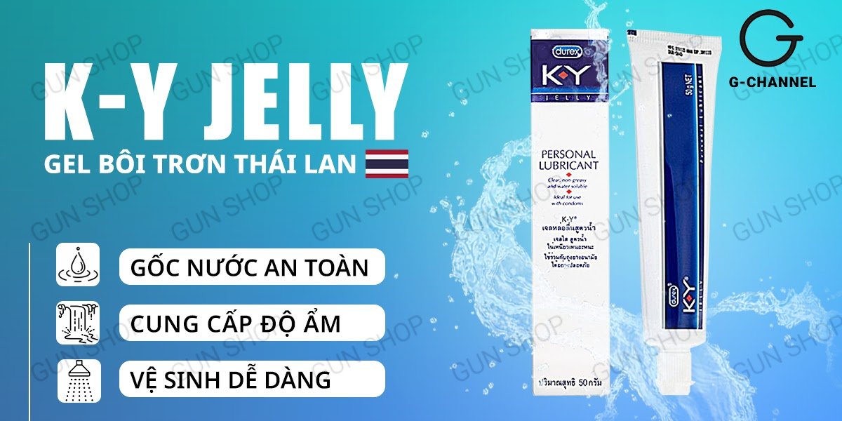 Kho sỉ Gel bôi trơn gốc nước - K-Y Jelly - Chai 50ml giá sỉ
