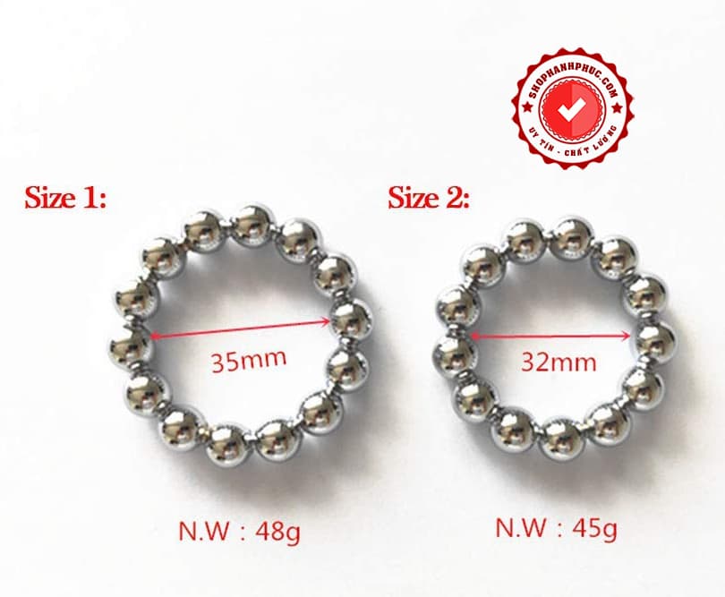 Cung cấp 13 Tablets Inox – Chuỗi Vòng Đeo Dương Vật Thông Minh Cho Nam - SHP1097 mới nhất