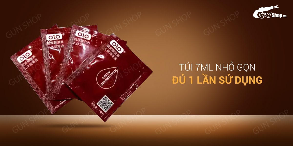  Thông tin Gel bôi trơn gốc nước không mùi - OLO - Gói 7ml nhập khẩu