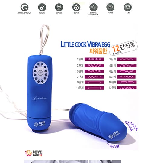 Cung cấp Loveador Blue - Trứng Rung Tình Yêu Hình Hài Cậu Nhỏ - SHP536 hàng xách tay