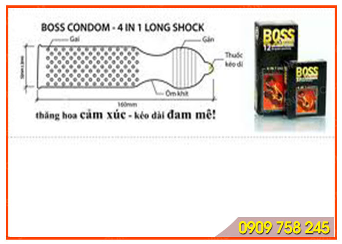  Phân phối Bao cao su boss mang hạnh phúc tới cho gia đình - SHP382 giá sỉ