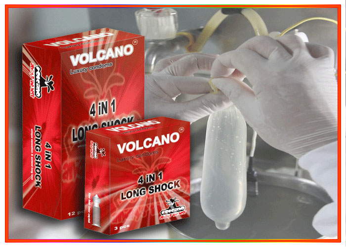  Nơi bán Bao cao su Volcano 4 in 1 gân gai kéo dài thời gian yêu - SHP498 có tốt không?