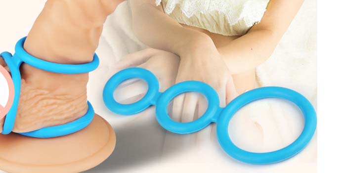  Phân phối Bộ vòng đeo dương vật Silicon giúp kéo dài thời gian quan hệ cực lâu - VD03 giá sỉ