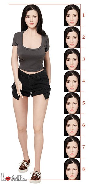  So sánh Búp bê tình dục nữ cao cấp Cô nàng Akina quyến rũ hàng xách tay