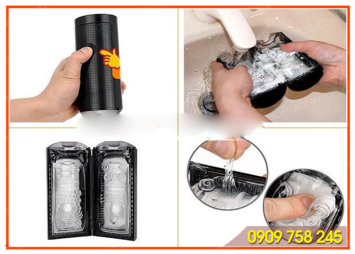  Giá sỉ Cốc Tenganew Tách 2 - Mẫu Âm Đạo Giả Ngụy Trang Hiện Đại - SHP358 loại tốt