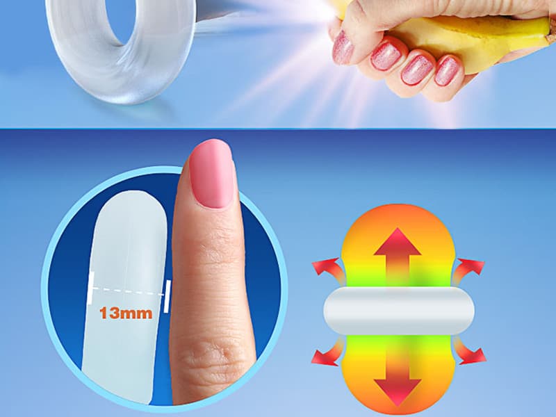  Nhập sỉ CockTen - Vòng Đeo Dương Vật Silicon Trong Suốt Cho Nam - VD10 cao cấp