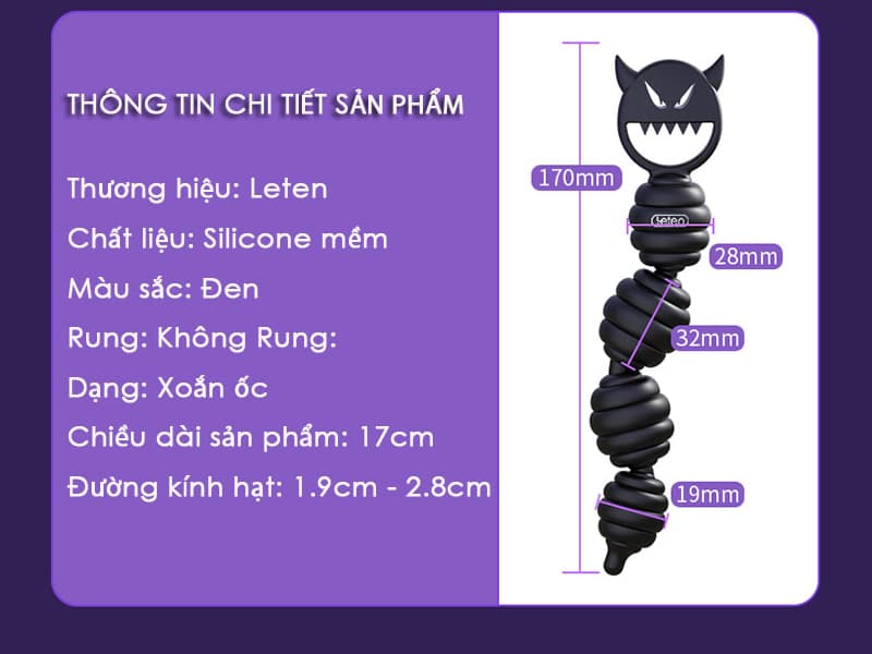  Nơi bán Devil Oh – Chuỗi Hạt Hỗ Trợ Kích Thích Vùng Hậu Môn - SHP1062 có tốt không?