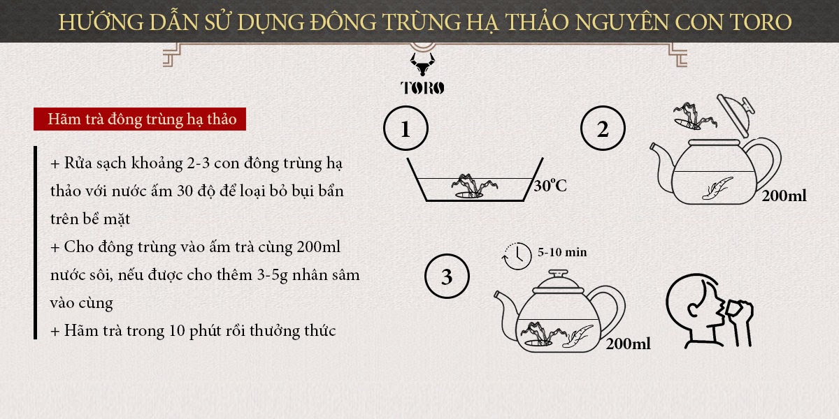 Kho sỉ Đông trùng hạ thảo cao cấp nguyên con - Tăng cường sinh lý bồi bổ cơ thể - 5g loại tốt Kho sỉ Đông trùng hạ thảo cao cấp nguyên con - Tăng cường sinh lý bồi bổ cơ thể - 5g loại tốt