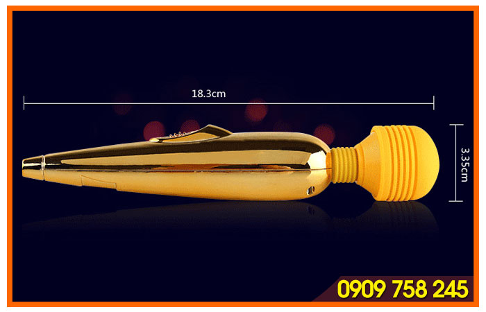  Mua Chày Rung Massage Kích Thích Điểm G Mạ Kim - SHP197 hàng xách tay