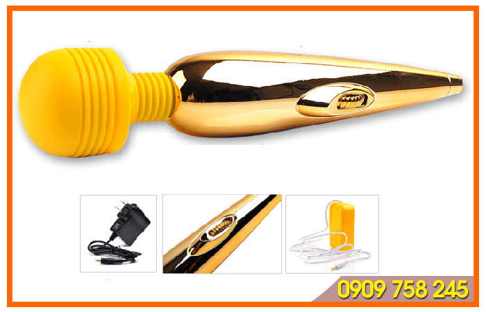  Mua Chày Rung Massage Kích Thích Điểm G Mạ Kim - SHP197 hàng xách tay