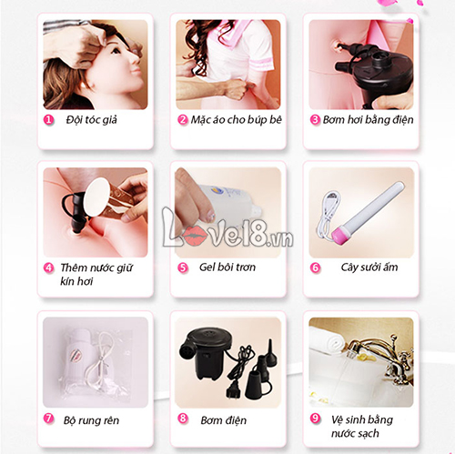  Review Búp Bê Bơm Hơi Cao Cấp – Người Tình Trong Mộng nhập khẩu