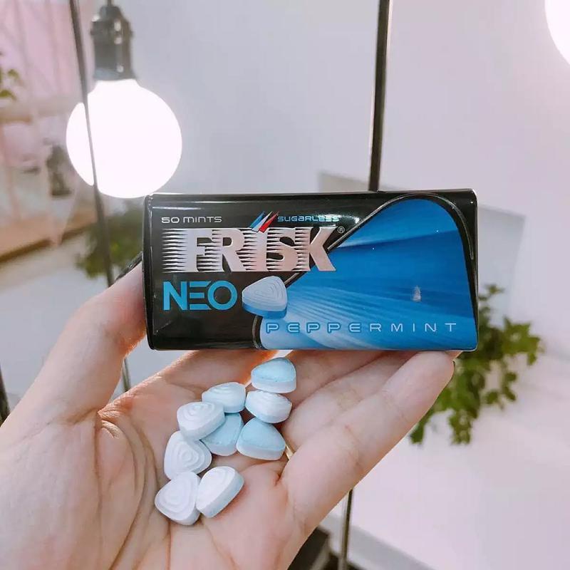 Shop bán Frisk Neo Peppermint kẹo ngậm BJ bạc hà kẹo phòng the Nhật Bản kẹo tình yêu hộp 50 viên tốt nhất Shop bán Frisk Neo Peppermint kẹo ngậm BJ bạc hà kẹo phòng the Nhật Bản kẹo tình yêu hộp 50 viên tốt nhất