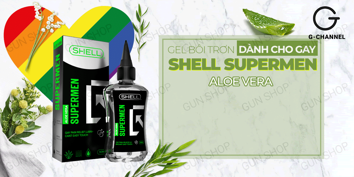 So sánh Gel bôi trơn hậu môn tinh chất lô hội - Shell Supermen Aloe Vera - Chai 90ml loại tốt So sánh Gel bôi trơn hậu môn tinh chất lô hội - Shell Supermen Aloe Vera - Chai 90ml loại tốt