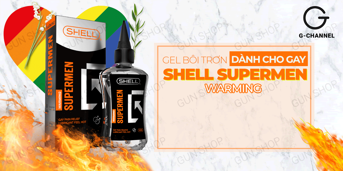 So sánh Gel bôi trơn hậu môn nóng ấm - Shell Supermen Warming - Chai 90ml nhập khẩu So sánh Gel bôi trơn hậu môn nóng ấm - Shell Supermen Warming - Chai 90ml nhập khẩu