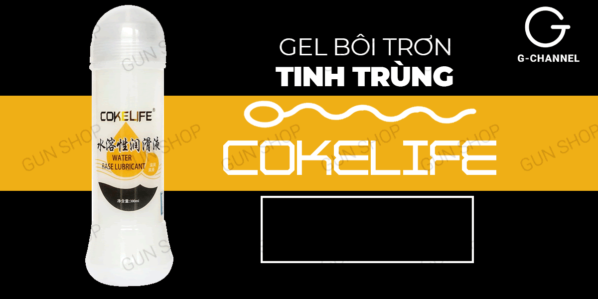 Đánh giá Gel bôi trơn tinh trùng - Cokelife - Chai 300ml nhập khẩu Đánh giá Gel bôi trơn tinh trùng - Cokelife - Chai 300ml nhập khẩu