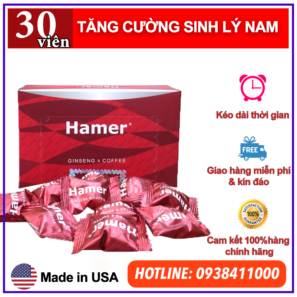 Cung cấp Kẹo sâm Hamer mỹ chính hãng thuốc cường dương ông ngậm bà khen tốt nhất chính hãng