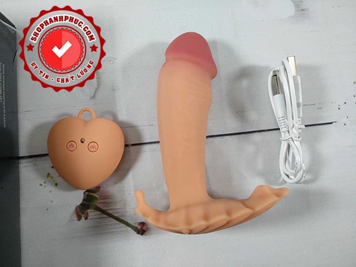  Thông tin Dương Vật Giả Mini Có Rung – Sưởi Ấm – Điều Khiển Từ Xa - SHP1203 loại tốt