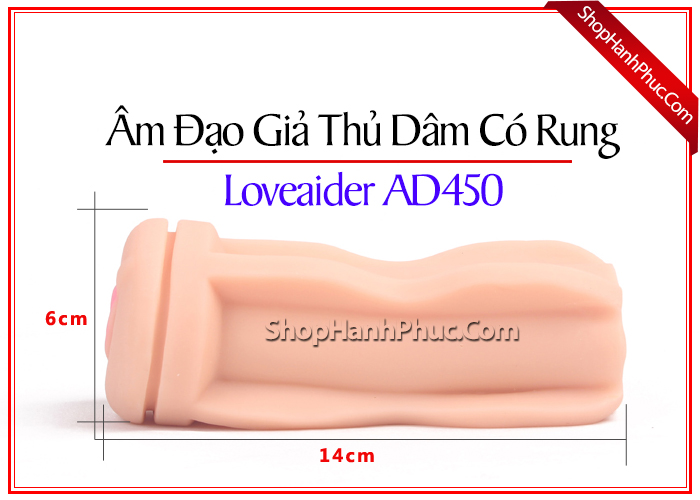  So sánh Loveaider RED - Âm Đạo Giả Dạng Cốc Thông Minh - AD450 chính hãng