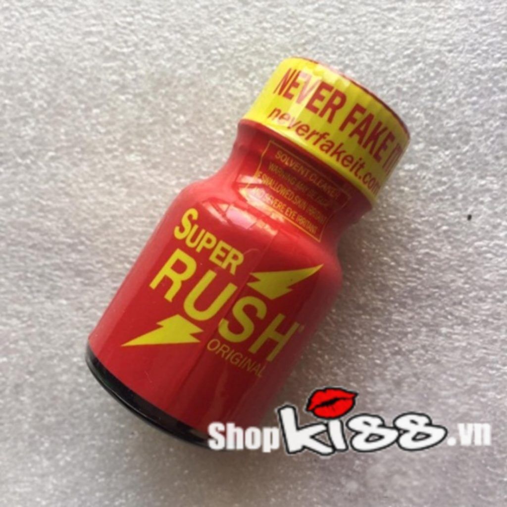  Thông tin Chai hít tăng khoái cảm Popper Rush Original Red - Chai 10ml giá rẻ