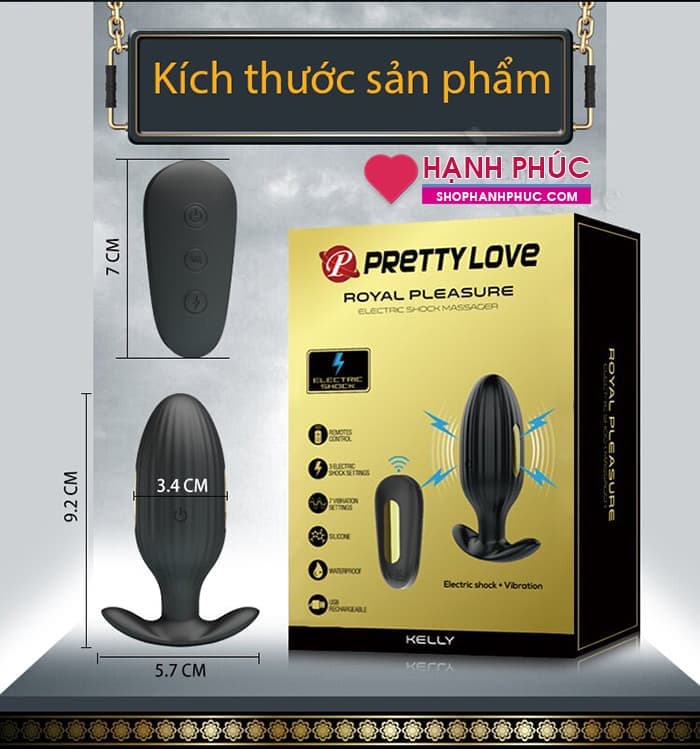  Shop bán Máy Rung Xung Điện Prettylove Kelly SHP1209 cao cấp