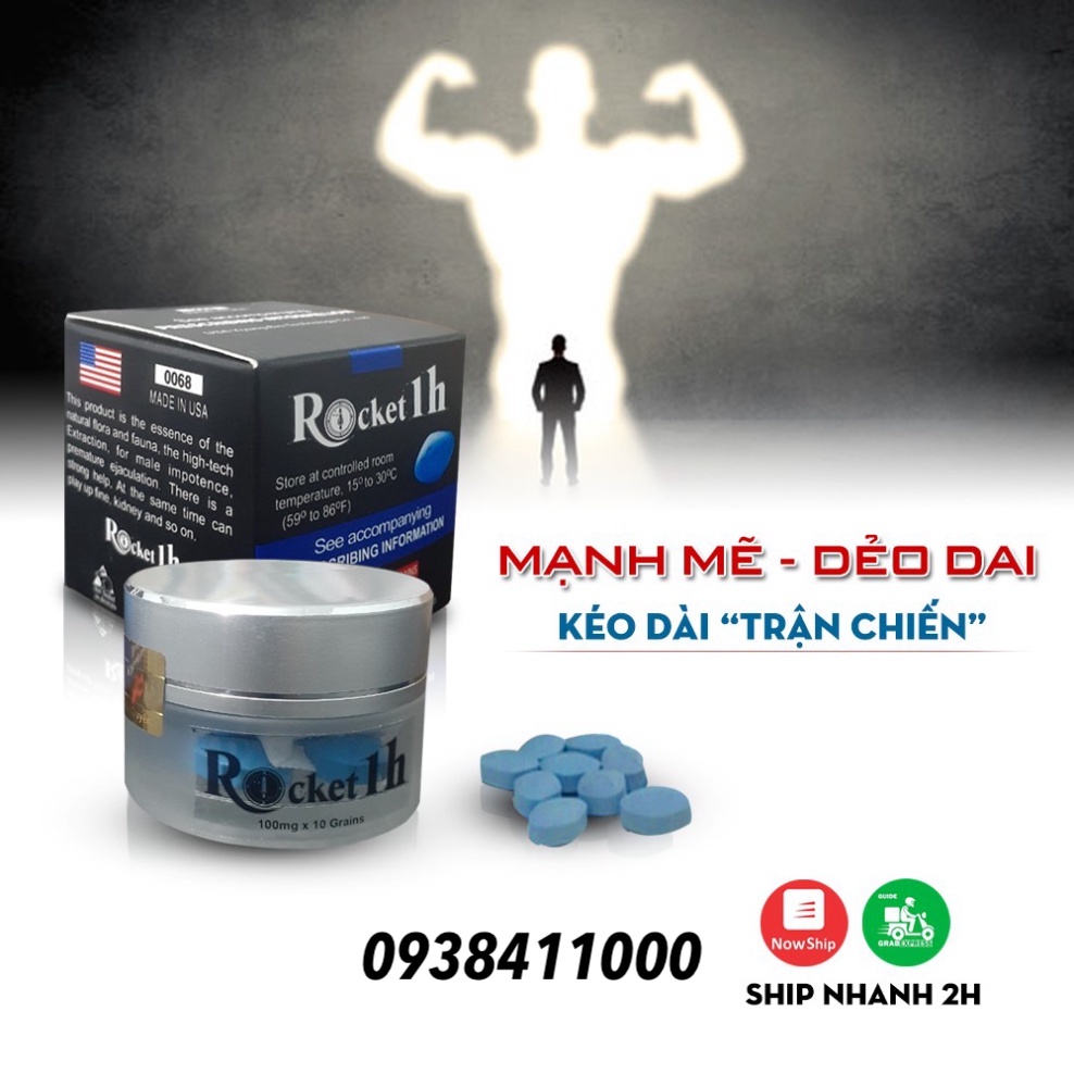 Sỉ Thuốc Rocket 1h mỹ chính hãng viên uống cường dương tăng sinh lý nam giới hàng xách tay Sỉ Thuốc Rocket 1h mỹ chính hãng viên uống cường dương tăng sinh lý nam giới hàng xách tay