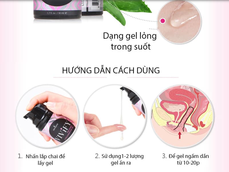 Shop bán Sensuva ViviFy 50ml – Kem Bôi Trơn Cao Cấp Giúp Se Khít Âm Đạo USA - SHP1033 giá tốt