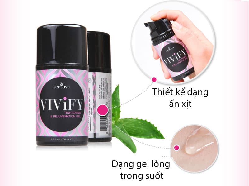  Shop bán Sensuva ViviFy 50ml – Kem Bôi Trơn Cao Cấp Giúp Se Khít Âm Đạo USA - SHP1033 giá tốt