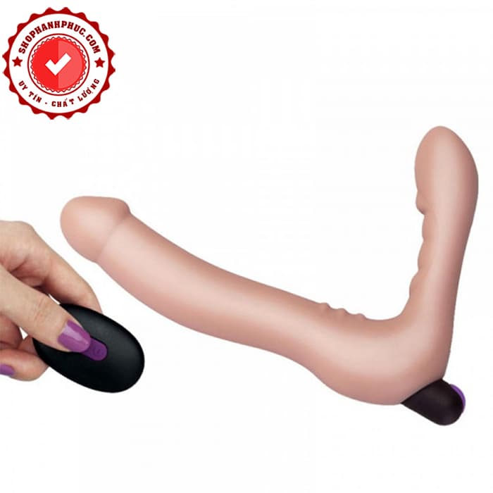  Bán Sextoy 2 Đầu Joy Strapless Silicon Siêu Mềm Có Rung - SHP1206 giá sỉ