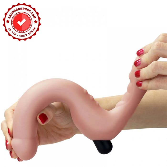  Bán Sextoy 2 Đầu Joy Strapless Silicon Siêu Mềm Có Rung - SHP1206 giá sỉ