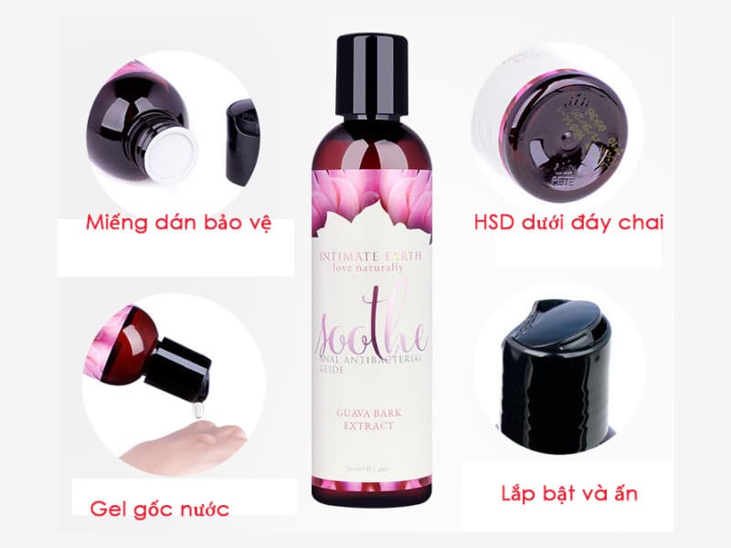  So sánh Gel Bôi Trơn Hậu Môn Soothe Glide Diệt Khuẩn Cao Cấp Của Mỹ - SHP1047 cao cấp