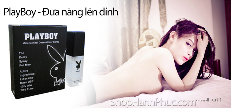  Đánh giá Chai xịt giúp kéo dài thời gian quan hệ PlayBoy - SHP27 giá rẻ