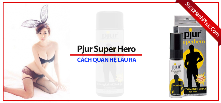  Shop bán Thuốc Xịt Pjur Super Hero giúp quan hệ lâu ra - SHP29 mới nhất