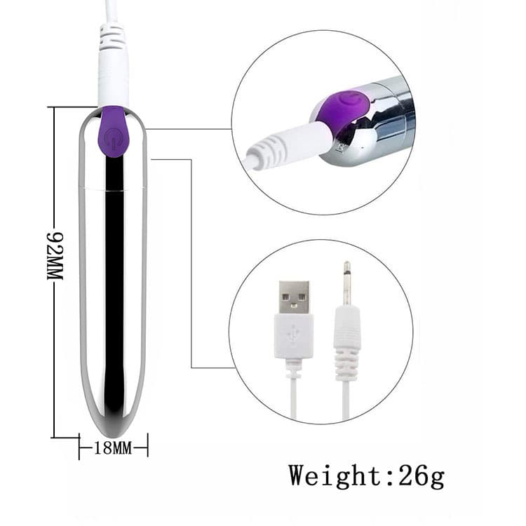  Mua Trứng Rung Tình Yêu Không Dây Inox Hình Viên Đạn SHP1218 giá sỉ