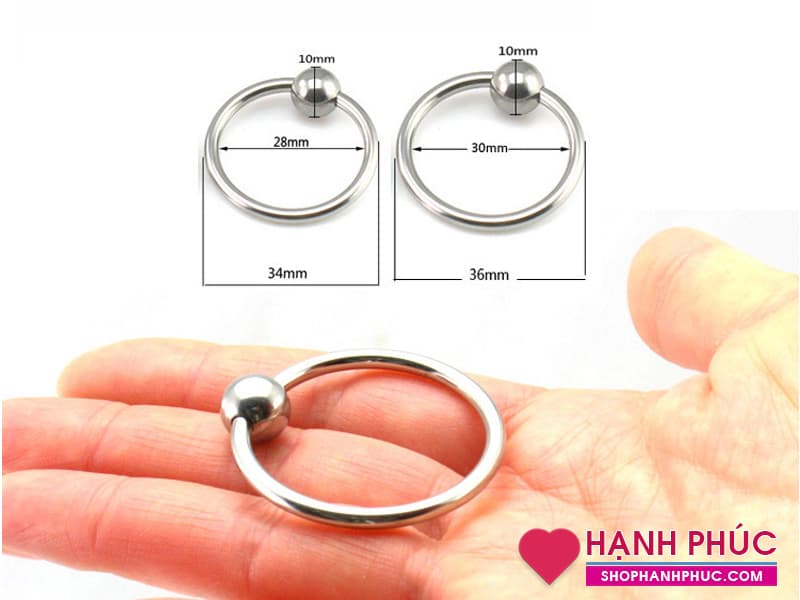  Nhập sỉ V-Inox Vòng Đeo Dương Vật Có Đủ 12 Bi - SHP1016 mới nhất