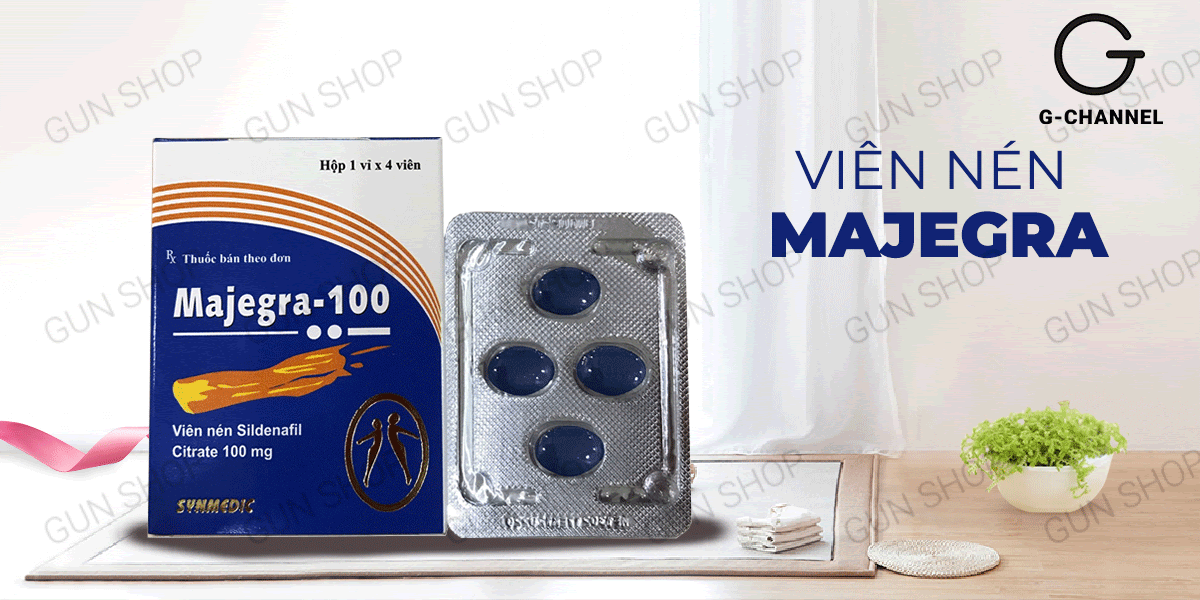 Thông tin Viên uống hỗ trợ cương dương tăng cường sinh lý Majegra - Hộp 4 viên giá rẻ Thông tin Viên uống hỗ trợ cương dương tăng cường sinh lý Majegra - Hộp 4 viên giá rẻ