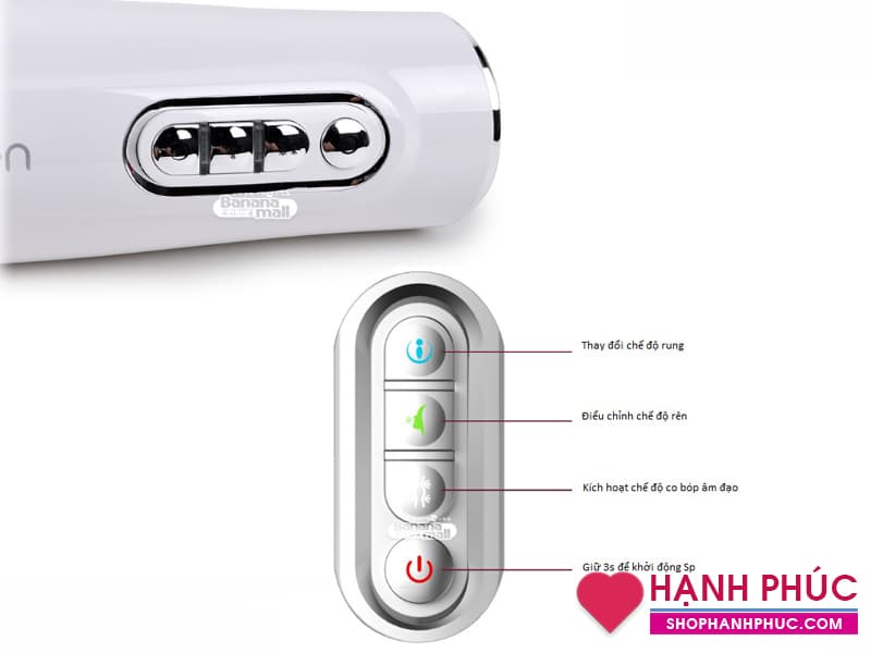  Nhập sỉ WiTen – Cốc Thủ Dâm Tự Động Có Rung Rên Co Thắt Full LED - SHP1022 chính hãng
